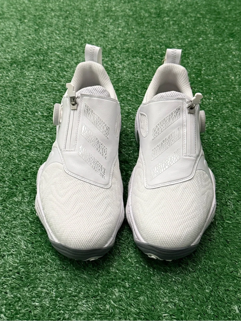 adidas Codechaos BOA 25 Golf Shoes White Gray ID8605 Men’s Size 7.5 New